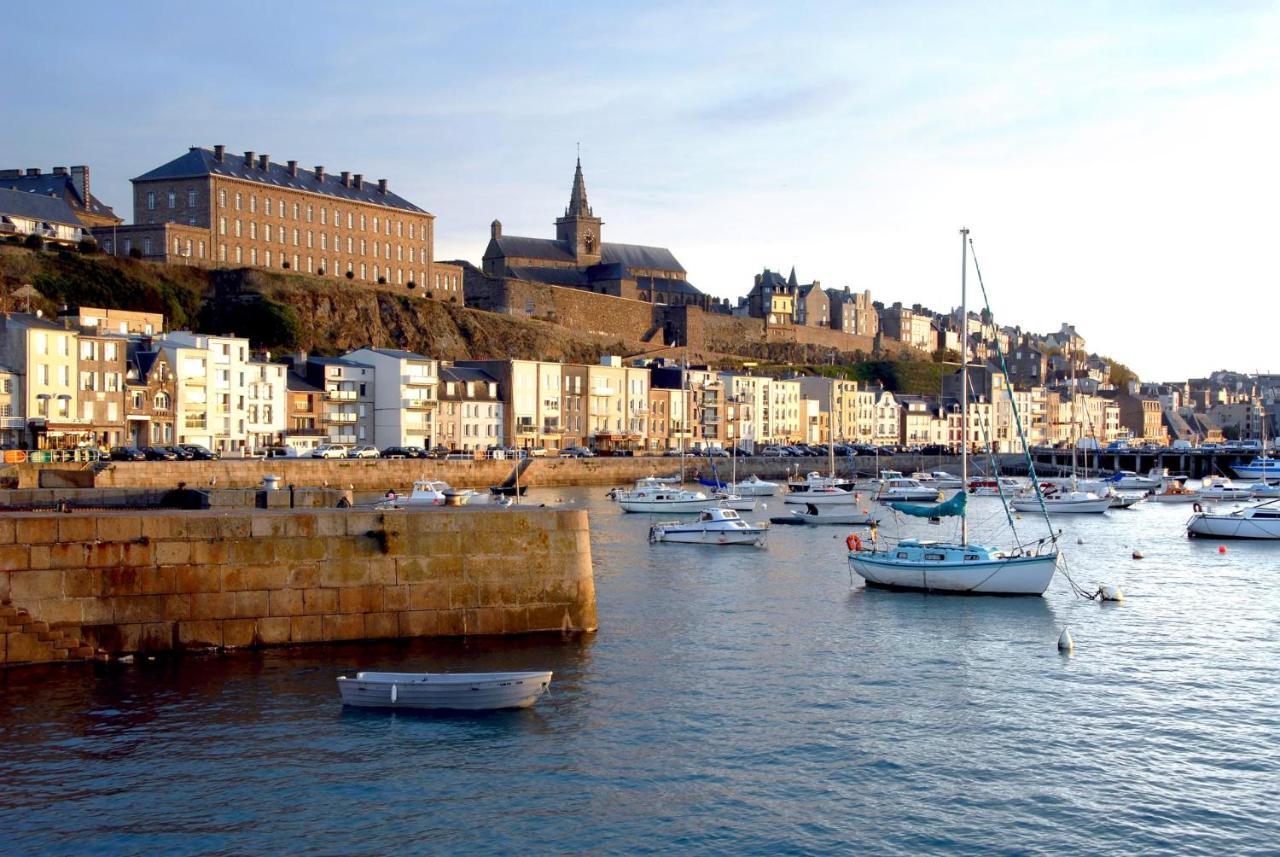 Appartement Villa Chausey, Vue Sur Le Port Granville Exteriér fotografie